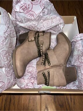 SO Western Heeled Ankle Boots